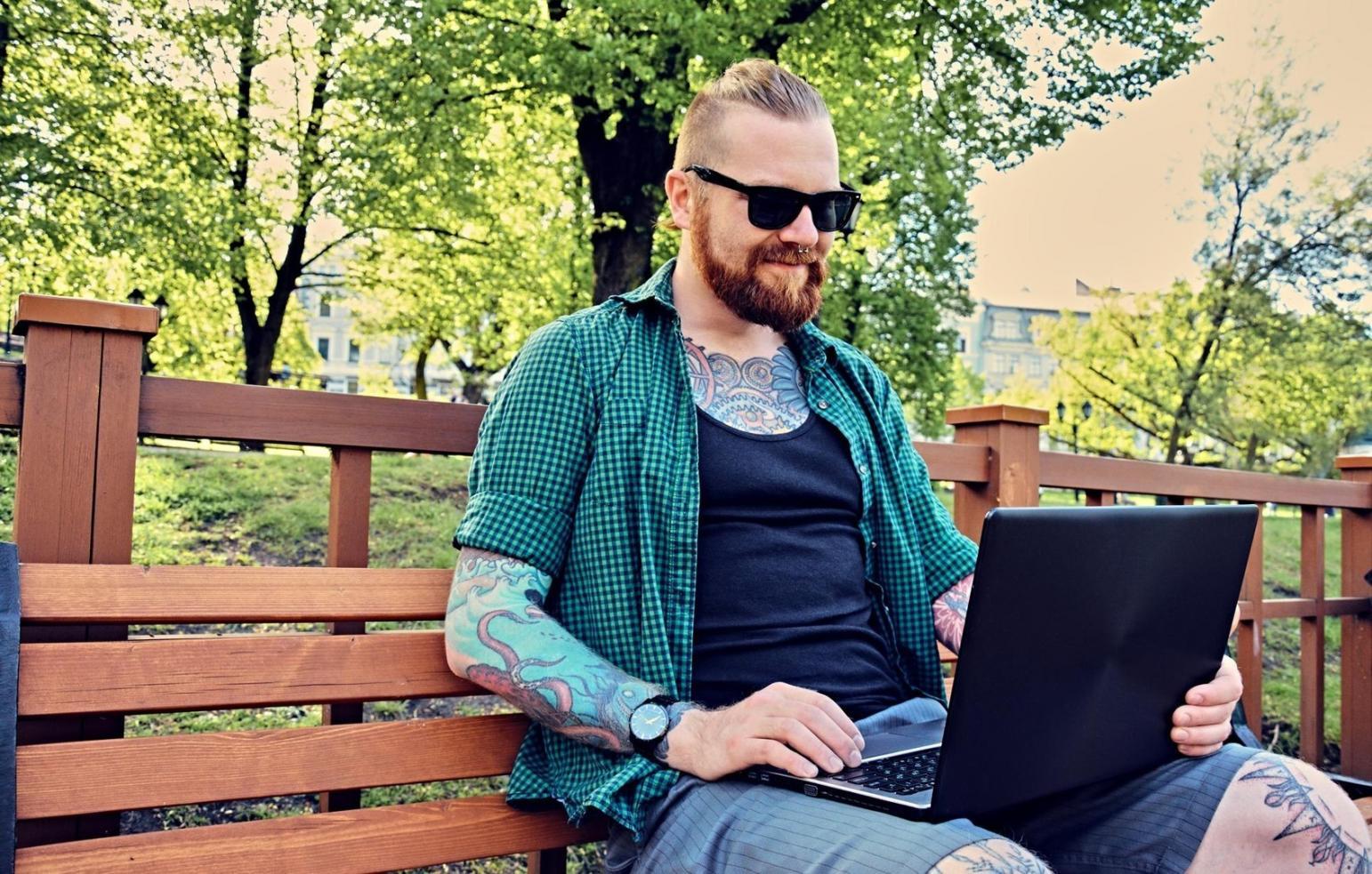 Cybersecurity professional analyzing network security data and threat patterns